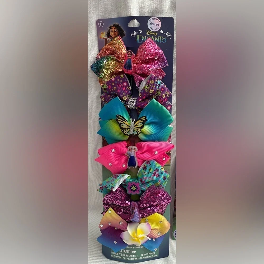 NWT Clair's Disney Encanto Hair Accessories Bundle